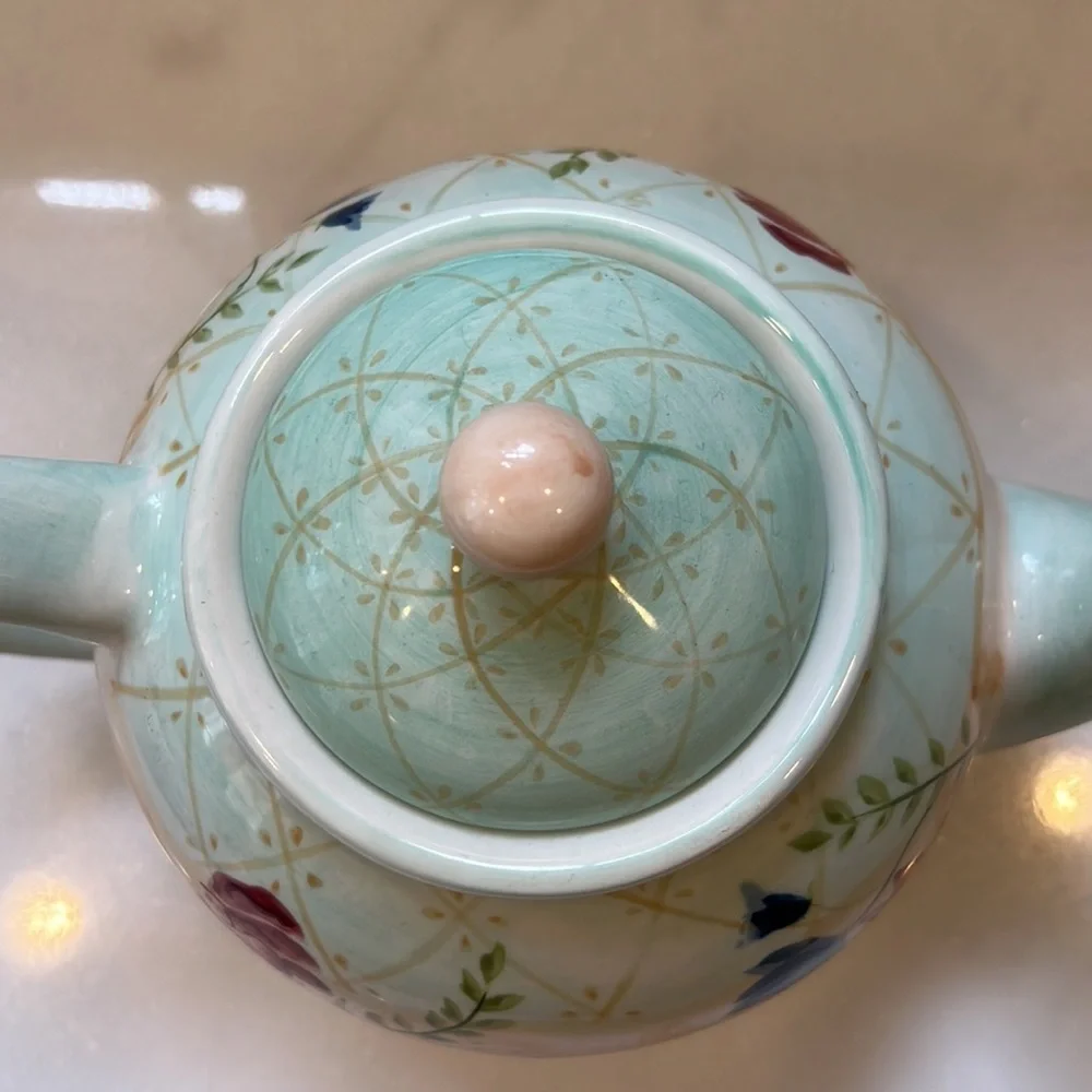 Crate & Barrel Decorative Teapot